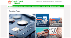 Desktop Screenshot of creditcardprobe.com